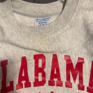 Champion Heather Gray Alabama Crewneck